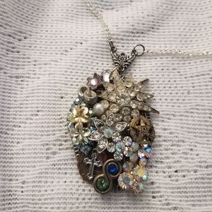 Collage Necklace